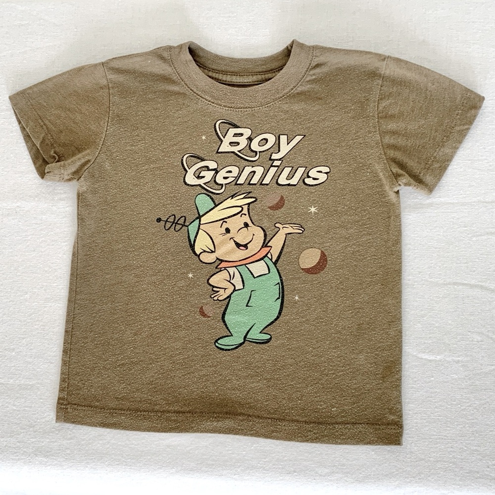 2008 The Jetsons Elroy Boy Genius Cartoon Character Hanna Barbera Tee Shirt 4T